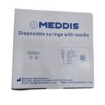 Disposable Syringe 3mI Luer Lock with 23G x 1 1/4inch Needle – Box of 100