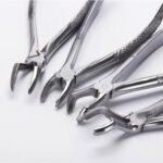 Adult Dental Extraction Forceps Set Ten Stainless Steel Minimally Invasive Extraction Instruments